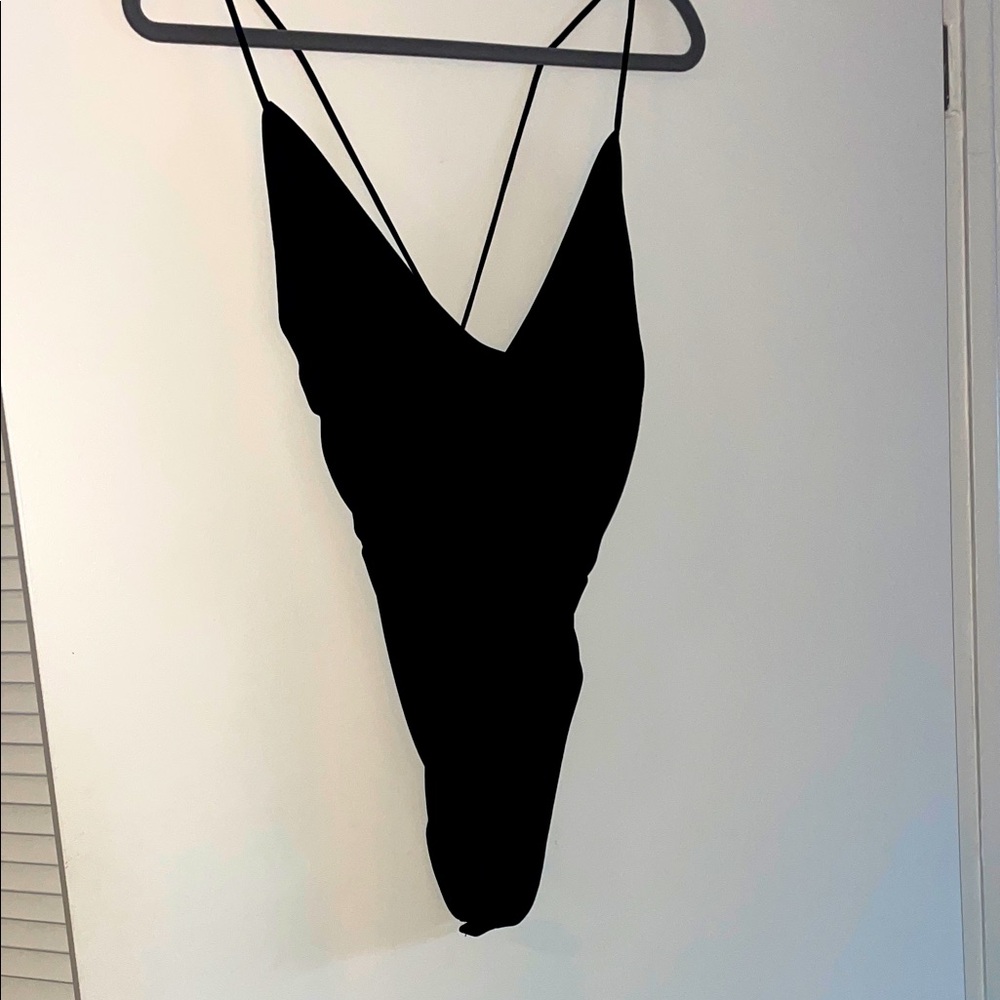 Zara Black bodysuit